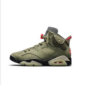Travis Scott x Air Jordan 6 Retro Olive 2019